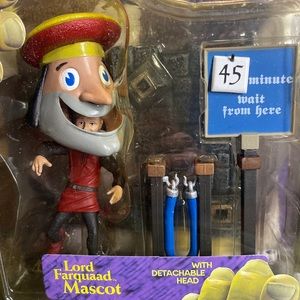 McFarlane Toys Shrek Lord Farquaad Mascot Head Action Figure 2001 DreamWorks